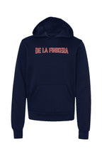 Load image into Gallery viewer, Youth Pullover Hoodie De La Finikera Navy