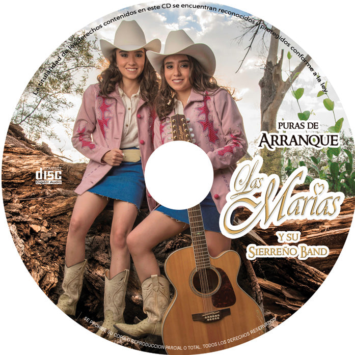 Disco Las Marías "Puras De Arranque"